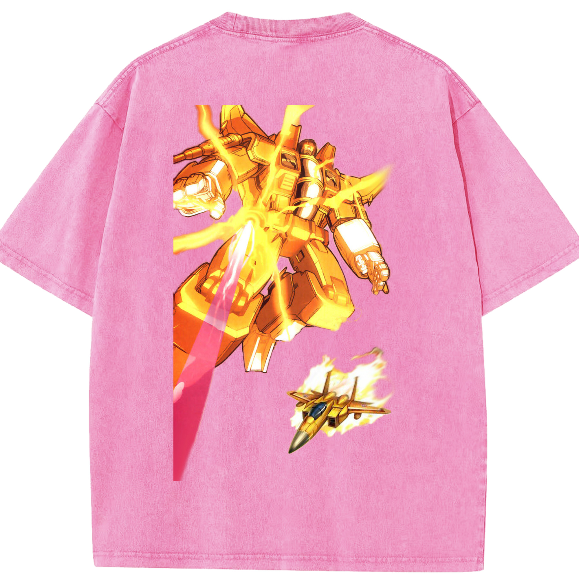 （画像用）  綿100% ヴィンテージ風 半袖Tシャツ（背面プリント）